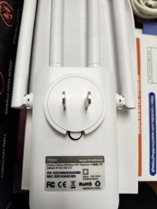 X88 Pro WiFi Repeater & Signal Strength with Compact Wall Plug Design 4G Router 2.4 GHz, 5 GHz 300 Mbps Wifi Speed Single Band External Antenna Ethernet (Cable Broadband)