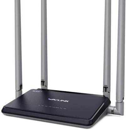 WAVLINK WL-WN529E4 4G SIM Card Slot N300 4G Wi-Fi Router 4*5dBi 4G Router 2.4 GHz 1200 Mbps Wifi Speed Single Band Internal & External Antenna MiFi (Sim Based)