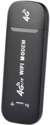 MARS HI-Speed 150Mbps Plug & Play Wireless Wi-Fi Dongle Sim Network 4G, 5G Data Card 4G Router 2.1 GHz 150 Mbps Wifi Speed Dual Band Internal Antenna MiFi (Sim Based)