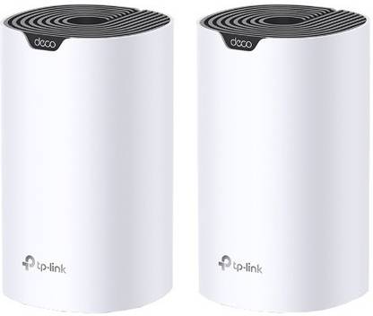 TP-Link Deco S7(2-pack) Mesh Router 2.4 GHz, 5 GHz 1900 Mbps Wifi Speed Dual Band Internal Antenna Ethernet (Cable Broadband)