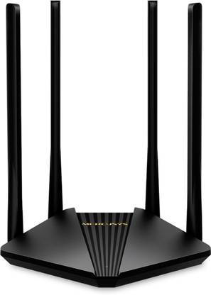 Mercusys MR30G AC1200 MU-MIMO Wireless Gigabit Wireless Router 2.4 GHz, 5 GHz 1200 Mbps Wifi Speed Dual Band External Antenna Ethernet (Cable Broadband)