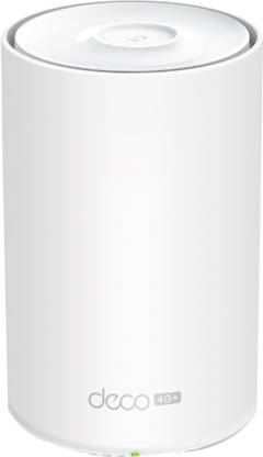 TP-Link Deco X50-4G Mesh Router 2.4 GHz, 5 GHz 3000 Mbps Wifi Speed Dual Band Internal Antenna Ethernet (Cable Broadband)