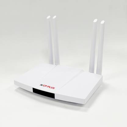 CP PLUS CP-XR-DE41-S 4G Router 2.4 GHz 150 Mbps Wifi Speed Dual Band External Antenna MiFi (Sim Based)