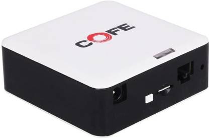 COFE CF 071WBT | 4G Router 2.4 GHz 300 Mbps Wifi Speed Tri Band Internal Antenna MiFi (Sim Based)