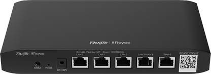 Ruijie RG-EG105G V2 Reyee Cloud Managed Router Router 0 GHz 600 Mbps Wifi Speed NA Ethernet (Cable Broadband)