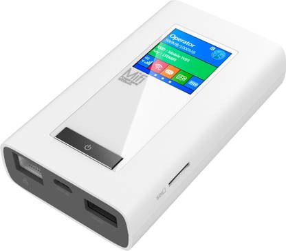 JAMTARO Mifi WiFi Router 4G Mobile Hotspot LR511 4G Router 2.4 GHz 120 Mbps Wifi Speed Dual Band Internal Antenna MiFi (Sim Based)