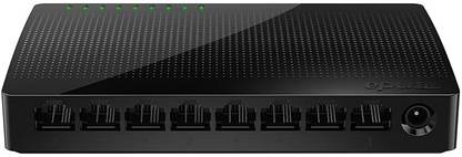 TENDA SG108 Gigabit Desktop Network Switch ( Wired ) WiFi Range Extender 2.4 GHz 2000 Mbps Wifi Speed Single Band Ethernet (Cable Broadband)