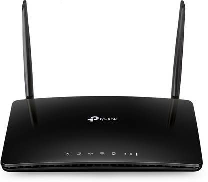 TP-Link MR600 4G Router 2.4 GHz, 5 GHz 1200 Mbps Wifi Speed Dual Band External Antenna Ethernet (Cable Broadband)