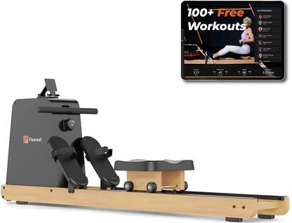 Flexnest Flexrower|Classes from Trainers & Virtual Row On App Bluetooth Enabled Magnetic Rowing Machine