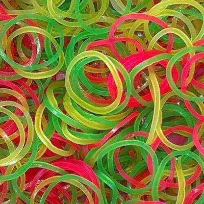GURUKRUPA ENTERPRISES Nylon Flexible Reusable Rubber Band Elastic Unbreakable Bands I 2 Inch – 500gm Elastic Rubber Band