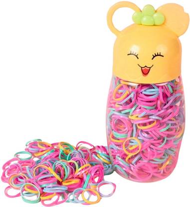 RP Bazaar Tiny Rubber Bands, Multi Color Mini Hair Ties, with Any Design Boxes Mini Rubber Band Rubber Band