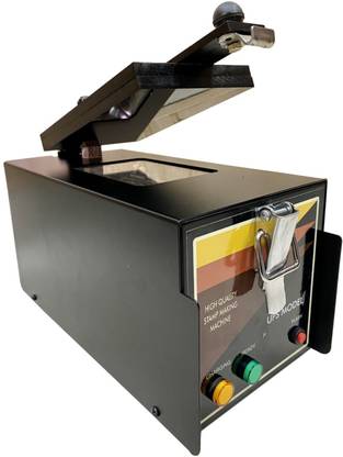 Monotech Enterprises Flash Stamp Machine Ups Model (2 Tube) pre ink stamp Machine