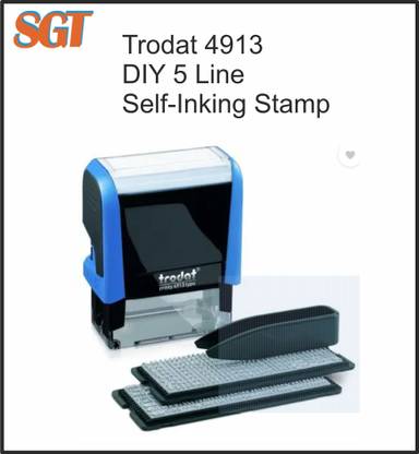 Sgt Trodat 4913 Typo Rectangle