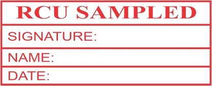 PARMA'S Stamp RCU Self-Inking Stamp