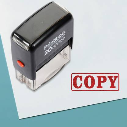 Printtoo Copy Self Inking Rubber Stamp Office Stationary Stamp Self-inking Stamp