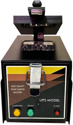 Monotech Enterprises Flash Stamp Machine Ups Model pre ink stamp Machine
