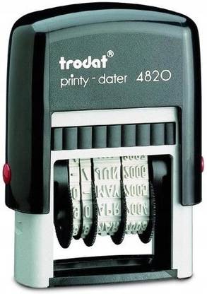 Trodat 4820 Date Stamp Pri Ink