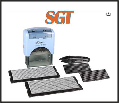 Sgt Shiny Printing KIT S883 Rectangle