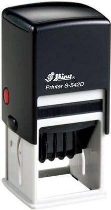 SHINY Self Inking Customise Dater Stamp S-542D Self Inking stamp
