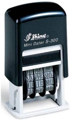 SHINY Self Inking Dater Stamp Self Inking Stamp