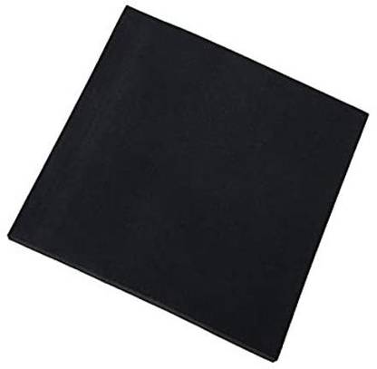 V A Antiques Neoprene Rubber Sheet 1/8 (0.125)" Thick X 6" Wide X 6" Long, (Pack of 4) Solid Neoprene
