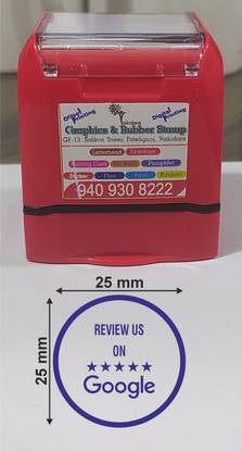 Trodat Google Review Stamp Pre Ink