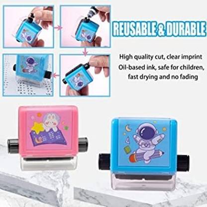 GVJ TRADERS Multiple / Division Stamp Roller Digital Teaching Stamp stamp