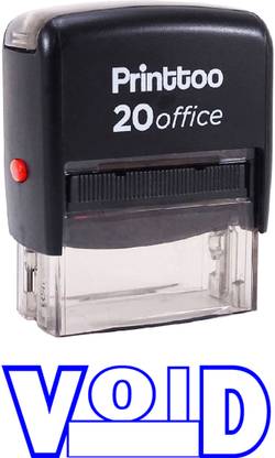 Printtoo Void Self Inking Rubber Stamp Office Stationary Stamp Self-inking Stamp