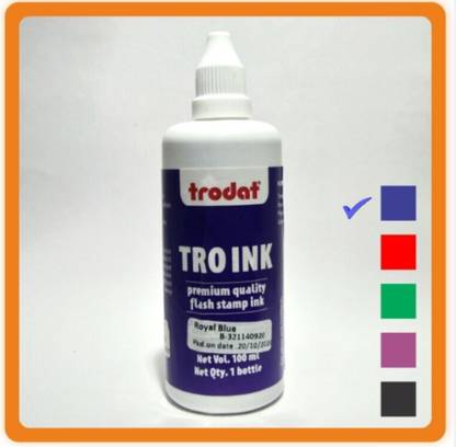 Sgt Trodat Flash Stamp ink Royal Blue Bottle
