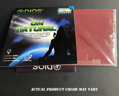 Dios OM Natural Pimple In Table Tennis Rubber 2.1 mm Table Tennis Rubber