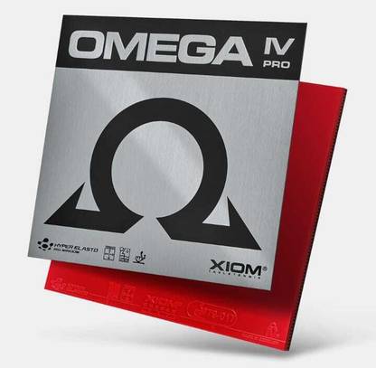 Xiom Omega 4 Pro 2 mm Table Tennis Rubber
