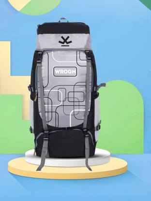 WROGN GTIER TREKKING WITH SHOES COMPARTMENT WITH DURABLE - 60 L Rucksack  - 60 L