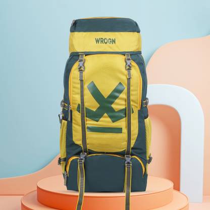 WROGN GTIER TREKKING WITH SHOES COMPARTMENT WITH DURABLE RAINCOVER Rucksack  - 60 L