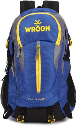 WROGN spacy unisex rucksack fits upto 16 Inches laptop with rain cover Rucksack  - 45 L