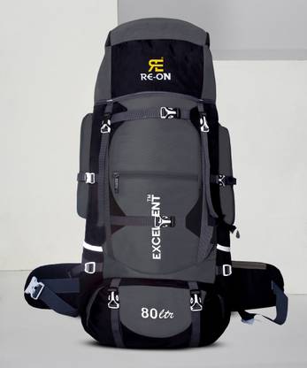 Re-On 80 Ltr Trekking Bag Hiking Backpack Travel Backpack ( 1 year warranty)