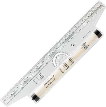 Vibgyor Products Roller Scales, Rolling Ruler 30 cm, with free storage box Ruler Ruler