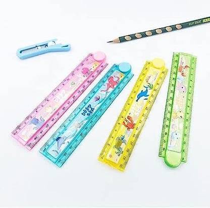 Parseed Designer cartoon Folding scales for kids Ruler