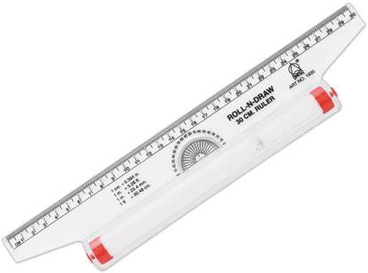 Veepra Omega Roll-N-Draw 30CM Ruler Ruler