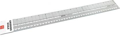 PRANSUNITA Gridding Scale - 18” - Ideal for Designers and Fashion Students Ruler