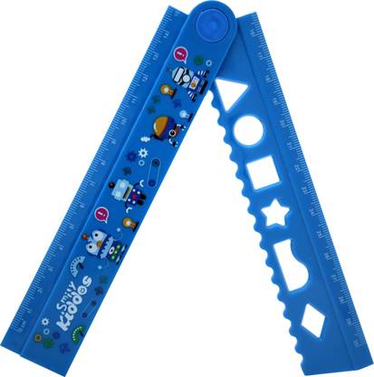 smily kiddos Fold Up Ruler Blue Ruler