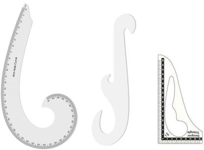 Vikurajas French Curve,Single curve,Designer Triangle scale Ruler