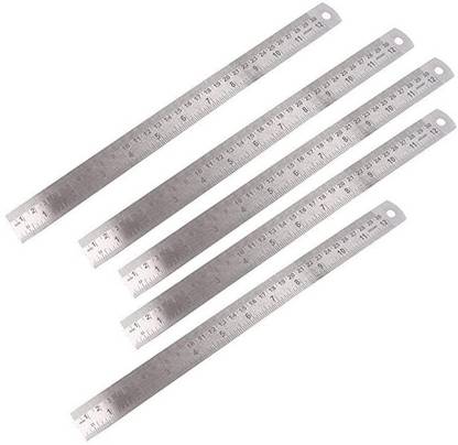 fguj 30 cm Sacle pack of 5 Ruler