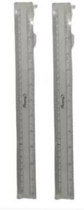 ABDUL RAUF ANSARI Scale Ruler (White) _2 Ruler