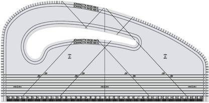 Vikurajas Pattern Master scale Ruler