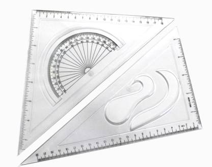 Simrah SET SQUARE Ruler