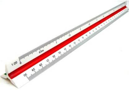 R K SALES R K Triangular Scale Metric, Pack of 1 Ruler