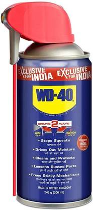 WD40 Multipurpose SmartStraw Spray for Rust Removal,Sticky Residue,Descaling,Cleaning Rust Removal Aerosol Spray