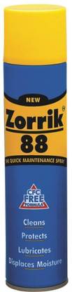 Pidilite ZORRIK-88 to Protects tal from Rust, Corrosion and Removes Oil 170 g Rust Removal Solution with Trigger Spray