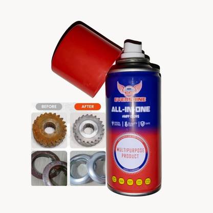 Evershine Rust Remover Spray , Rust Off Spray for Cars & Home 150 ml Each (Set of 1) Rust Removal Aerosol Spray