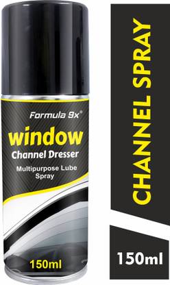 Formula 9x Window Channel Dresser - 150ml | Multipurpose Spray for Car & Home Rust Conversion Aerosol Spray